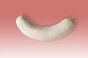 Sausage Nutrition Prints: Boiled bratwurst
