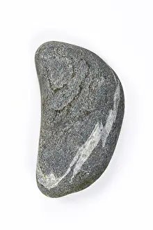 Glacial Erratic Boulder Prints: Boulder, stone, cropped, white background