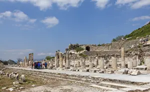 UNESCO World Heritage Site Ephesus Prints: Bouleuterion or Odeon, also Odeion or Odeum