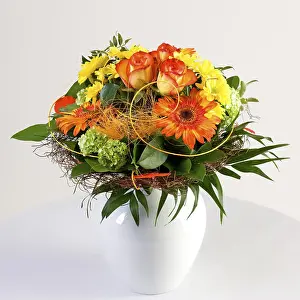 Colorful Flower Arrangement Prints: Bouquet