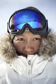 Winter Portrait Prints: Boy outdoors