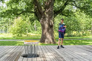 Disc Golf Print, Volkspark Potsdam, Germany