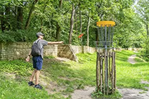 Golf Prints: Disc Golf Print - Volkspark Potsdam, Germany