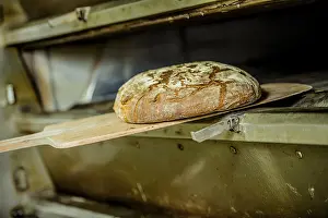 Bakery Products Photography Prints: Bread, fresh from the oven