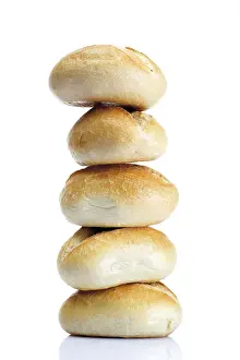 Studio Shot Of Breads Prints: Bread rolls