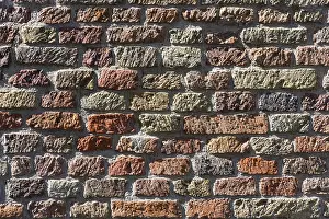 Deserted Building Structure Prints: Brick wall, texture, brick, wall
