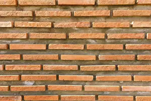 Red Brick Wall Prints: Brick wall texture, brick wall background