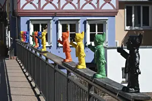 Southern Germany Landmarks Prints: Bridge in Wertheim