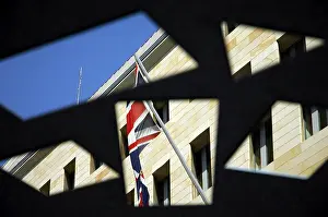 International Landmarks In Berlin Prints: British embassy