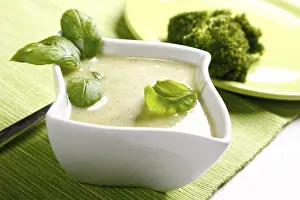 Vegetable Soup Recipes Prints: Broccoli soup with basil