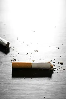 Broken Cigarette Prints: Broken cigarette