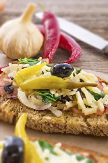 Vegetarian Meal Inspiration Prints: Bruschetta