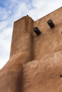New Mexico Usa Prints: Building, Adobe architecture, Earthen plaster