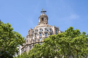 Catalonia Architecture Prints: Building Edifici de la Unio i el Fenix
