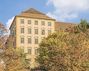 Benedictine Abbey Photography Prints: Building of the extensive monastery complex Basilika Weingarten