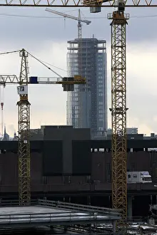 Civil Engineering Projects Prints: Building site