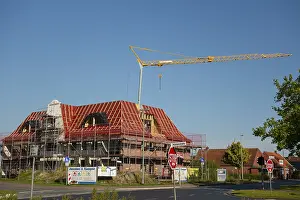 Residential Building Construction Prints: Building site, shell construction