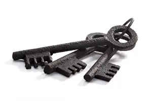 Old Keys Prints: Bunch of keys