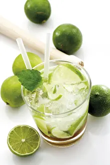 Alcoholic Drinks Prints: Caipirinha