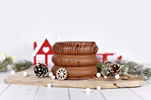 Traditional German Pastry Prints: Cake called Baumkuchen