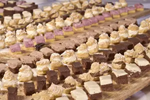 Calorie Rich Foods Prints: Cake platter, buffet