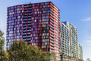 Urban Landscape Prints: Calypso complex, a striking example of modern architecture