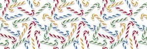 Red And White Stripes Prints: Candy cane Christmas pattern