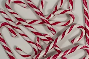 Empty Grocery Aisle Prints: Candy canes
