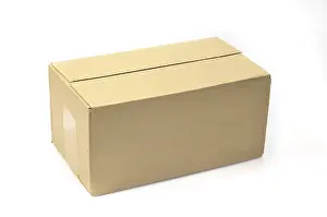 Cardboard Box Prints: Cardboard box, packaging for a parcel