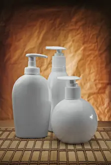 Cosmetic Products Prints: Three care objects