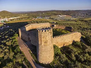 Prints of Castle of Arab origin, before 1392, Alanis, Sierra Morena, Sierra Norte de Sevilla, province of Seville, Andalusia Castle of Arab origin, before 1392, Alans, Sierra Morena, Sierra Norte de Sevilla Castle Prints: Print of Castle of Arab Origin, Sierra Morena