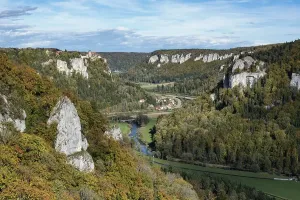 Solitude In Nature Prints: View from the Eichfelsen into Upper Danube Valley