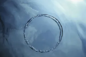 Underwater Ring Prints: Bubble Ring Underwater, Ring Bubble