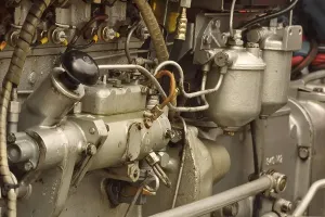 Old-Timer Tractor Engine Print