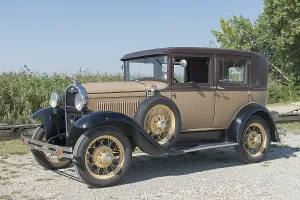 Classic Automobile Prints: Oldtimer Ford A, built in 1930