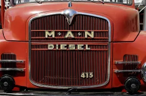 Vintage Fire Engine Prints: Old fire engine