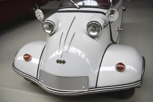 Vintage Styled Passenger Cars Prints: Oldtimer, Messerschmitt Karo KR 200