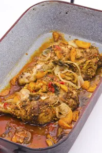 Western Asian Cuisine Dishes Prints: Roasting pan
