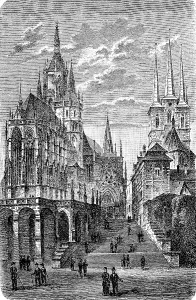 Erfurt Cathedral Prints: The cathedral in Erfurt, Thuringia
