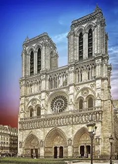 Old Town Paris Photography Prints: Cathedral in Paris