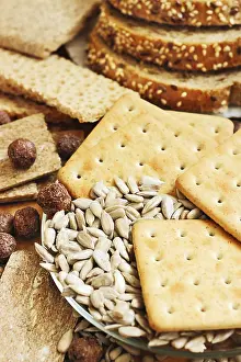 European Breakfast Dishes Prints: Cereal salubrious food