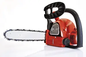 Timber Industry Equipment Prints: Chainsaw