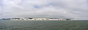 Steep Coastline UK Prints: The chalk cliffs of Dover, Kent