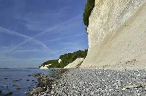 Steep Cliff Face Europe Prints: The chalk cliffs of Rugen