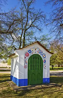 Door Prints: Chapel in Rohatec Print, South Moravia Region, Czech Republic