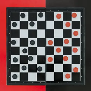 Close Up Prints: Checkers
