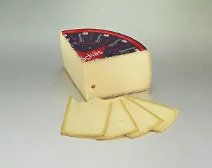 Studio Shot Food Photography Prints: Cheese on a light background, studio shot