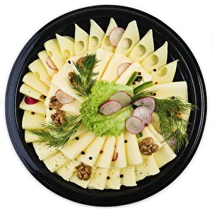 Still Life Images Prints: Cheese platter