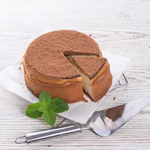Baked Goods Image Prints: Cheesecake