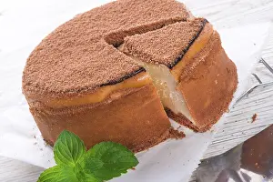 Creamy Delights Prints: Cheesecake